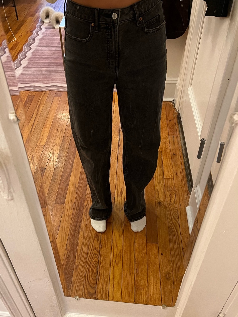 Old Navy Extra High-Rise Sky-Hi Wide Leg size 6